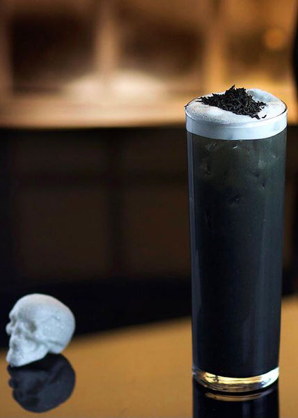 DIY Black Poison Tea Cocktail